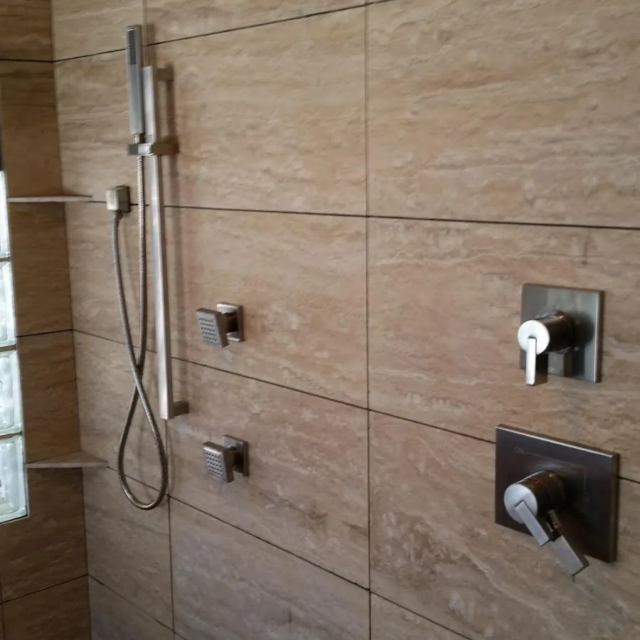 Shower fixture installation for Water Heater Replacement in North Madison